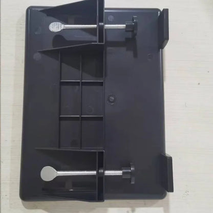 Bedside Shelf Clamp on, Bed Caddy Organizer with Tray Holder for Phone Books Remote, Bedside Table Storage Rack